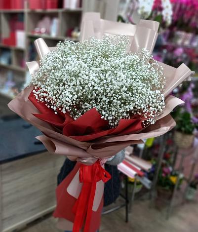 Букет цветов из: Гипсофила в Темясово